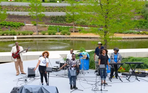 Millwood Middle School students @ 2015 OKC Arts